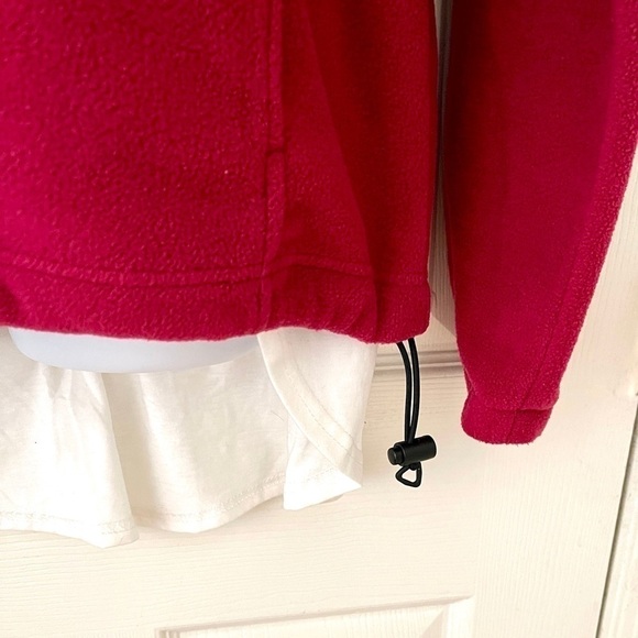 Columbia Benton Springs Full Zip Fleece Soft Pullover Pink Sweater - Picture 5 of 8